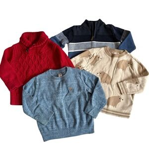 Gap Cat & Jack Sweater Bundle Toddler Boys 2T